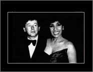 with Shirley Bassey